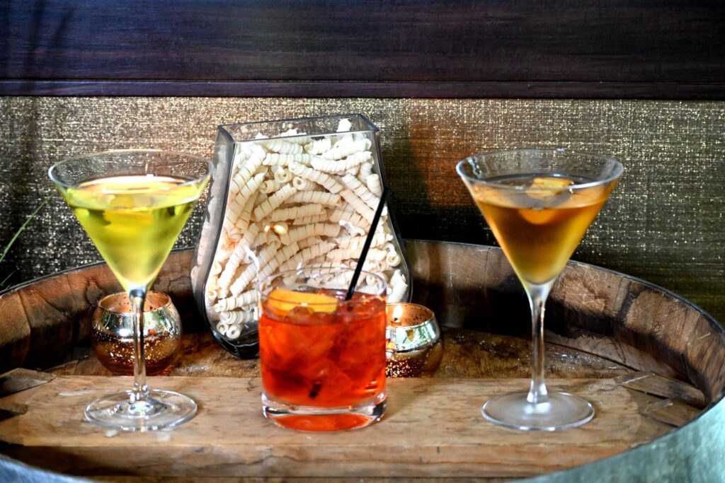 Array of Negroni Cocktails